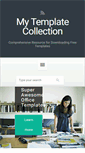 Mobile Screenshot of mytemplatecollection.com